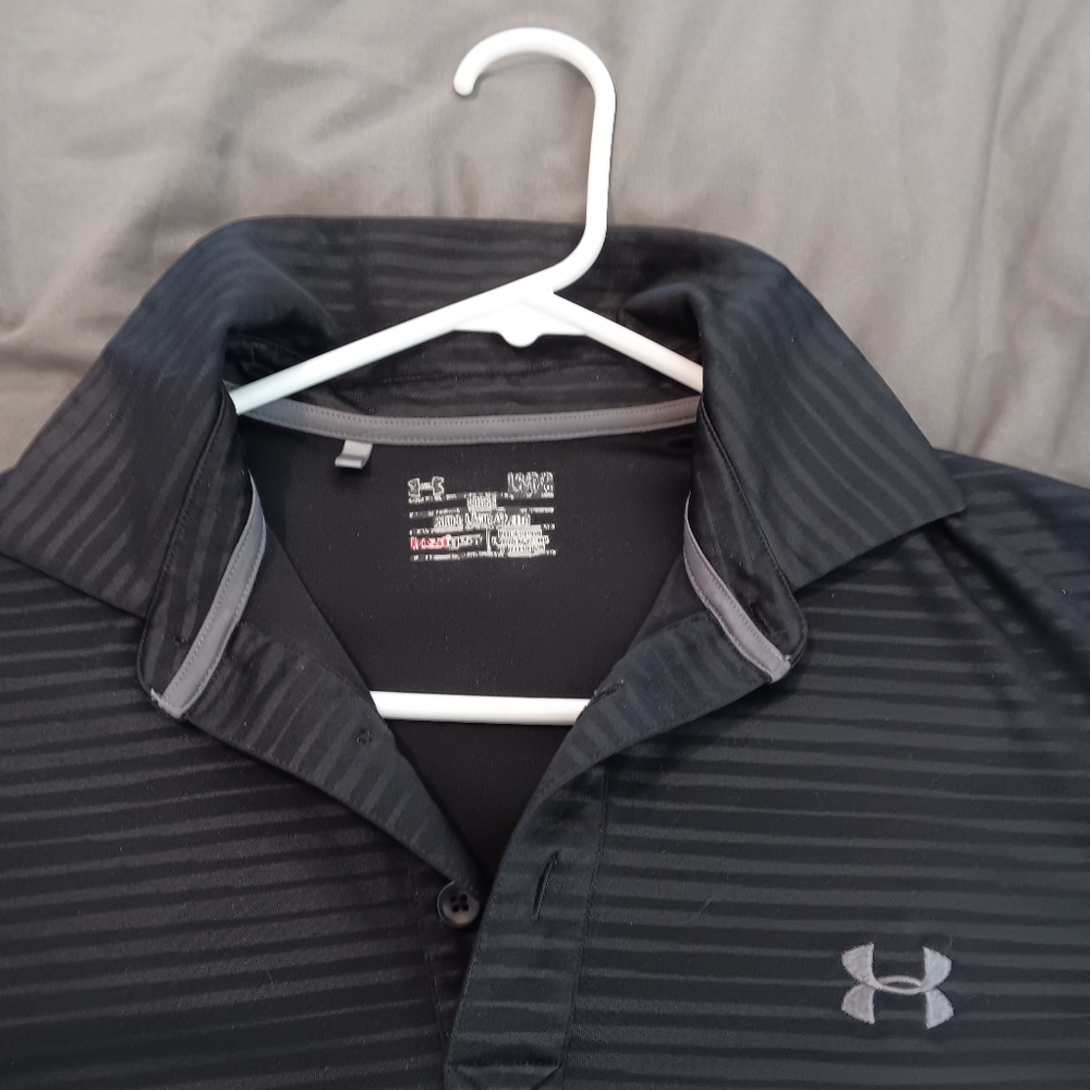 Black Under Amour Polo